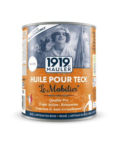 Huile pour teck "Le Mobilier" 1919 BY MAULER